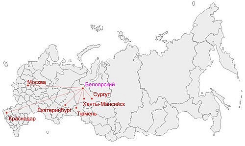 Аэропорт ханты мансийск карта