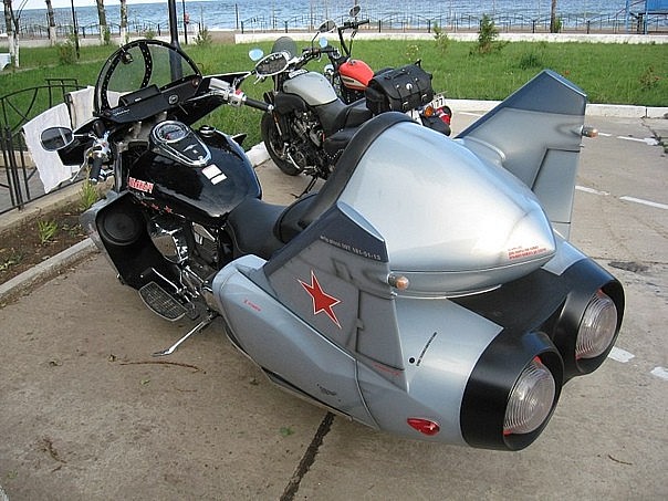 Suzuki Hayabusa с люлькой