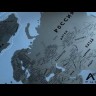 Горнолыжная скретч карта мира Snow Map