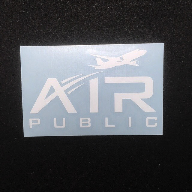 Наклейка Air Public маленькая