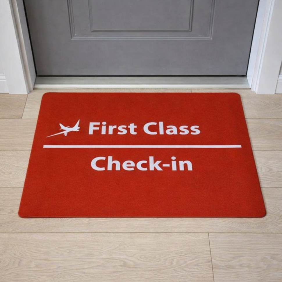 Придверный коврик 1st Class Check-in