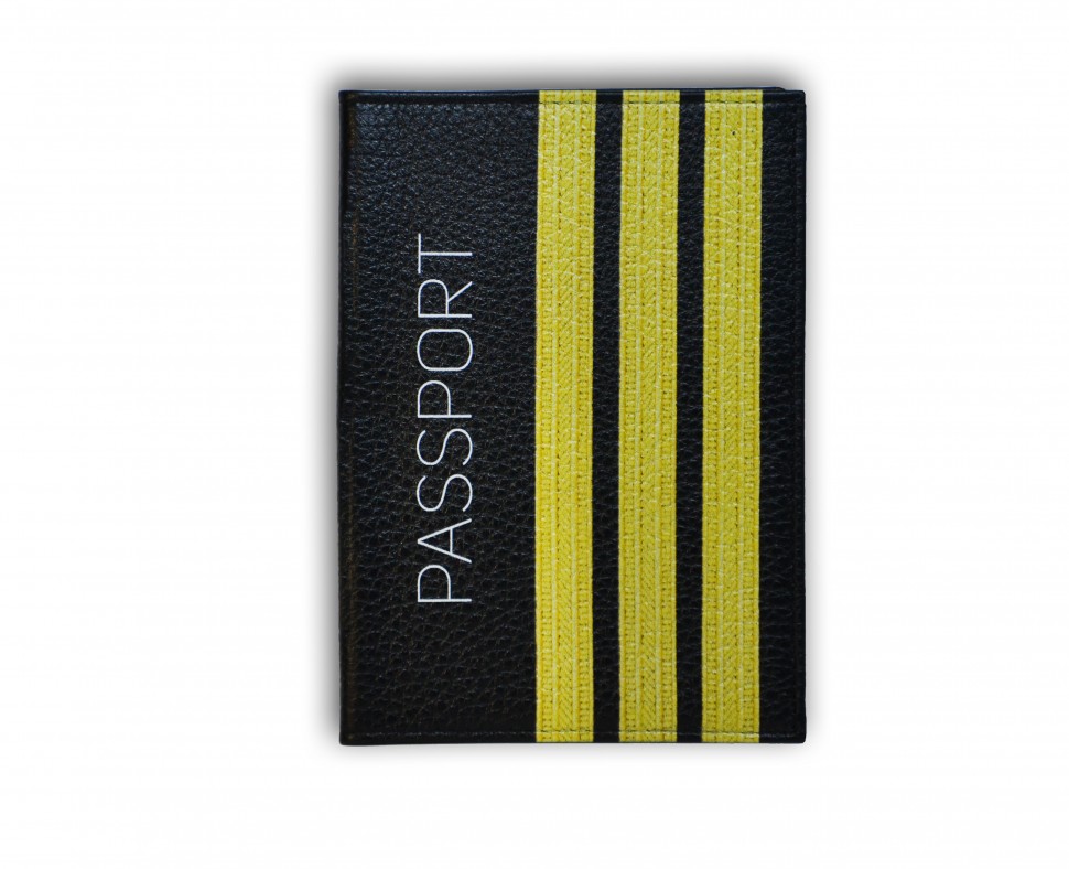 Обложка для паспорта из натуральной кожи Дизайн №8