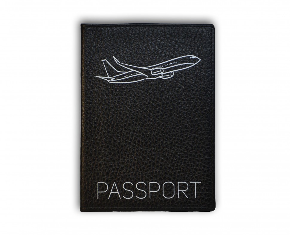 Обложка для паспорта из натуральной кожи Дизайн №13
