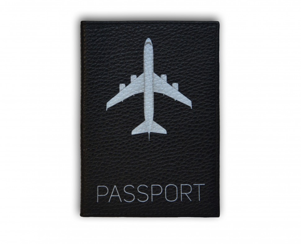 Обложка для паспорта из натуральной кожи Дизайн №16