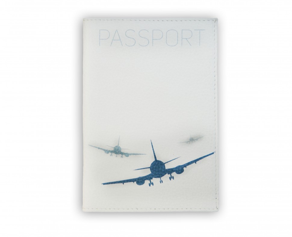 Обложка для паспорта из натуральной кожи Дизайн №28