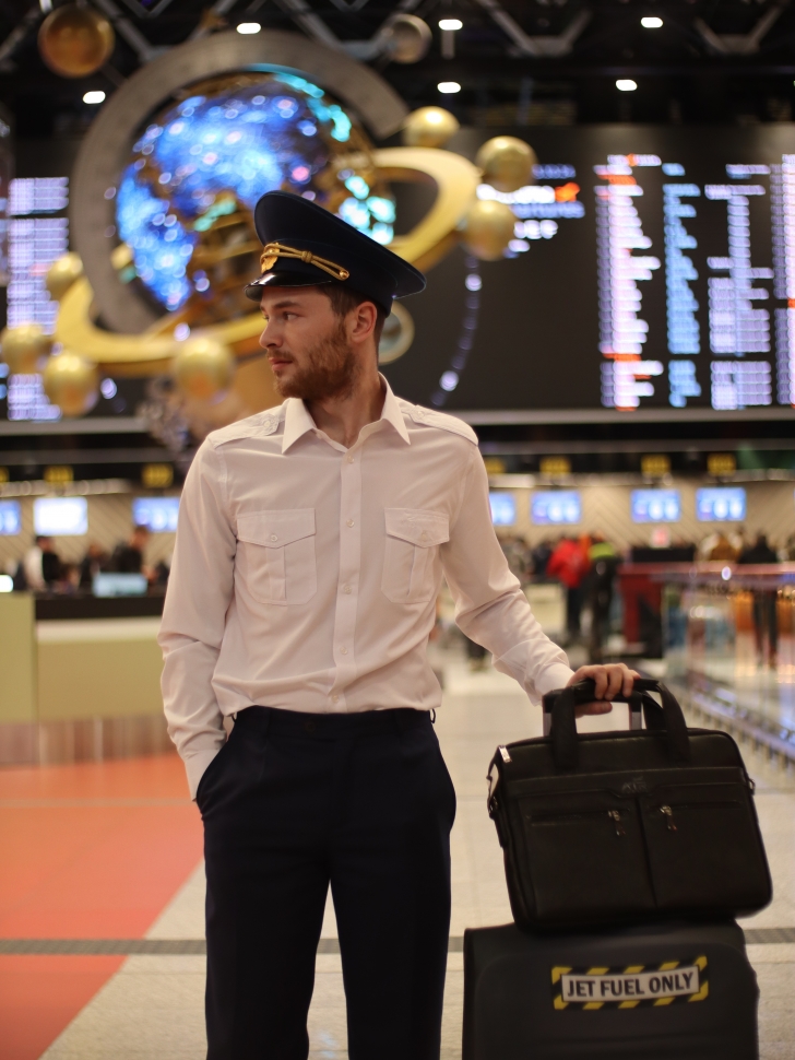 Рубашка для пилотов AirPublic с длинным рукавом 2.0